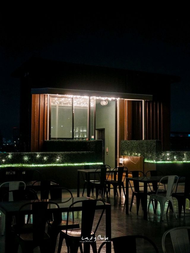 ดาดฟ้า รูฟท็อป 💫 นั่งชิล ชมวิวเมืองย่านสะพานควาย