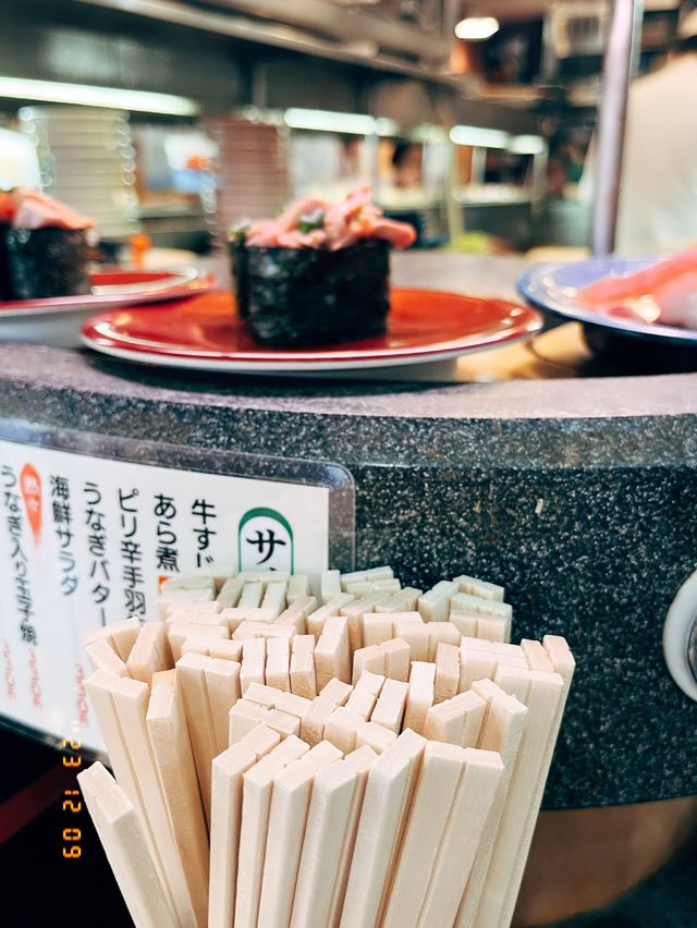 🇯🇵日本東京探店X 大江戸 上野2号店🍣離師傅很近的迴轉壽司！