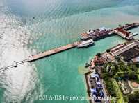 Aerial View of Port Swettenham @Penang