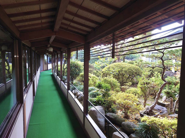แช่ออนเซ็นชมวิวภูเขา รร. Sangitei Honkan จ.นากาโนะ