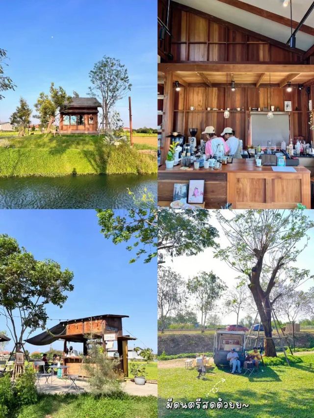 🏡🌳ชวนแฟนไปคาเฟ่ฮีลใจ ย่านนนทบุรี