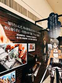 台北中山👣進擊的巨人動畫10週年快閃店👊🏼