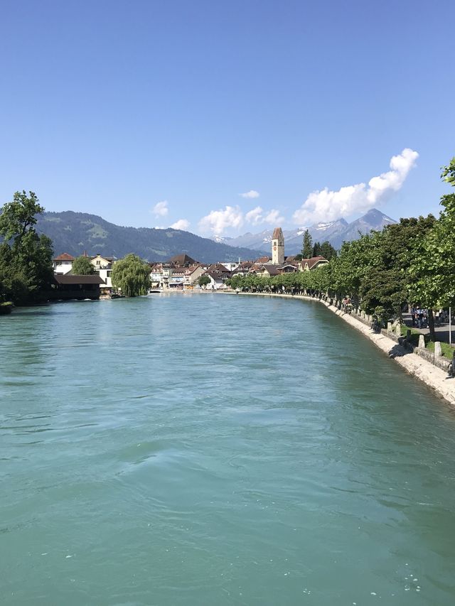 瑞士🇨🇭世外桃源🤭interlaken😎少女峰必經之路