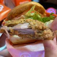 【銅鑼灣】Ghetto Burger 美式漢堡 滋味粒粒巨蝦堡🦐😋