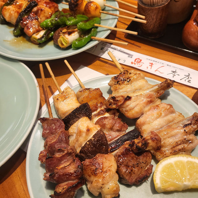 도쿄 긴자 야키토리 맛집 [토리긴 솥밥 꼬치구이 본점]