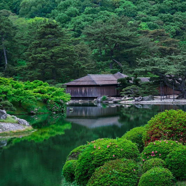 濱離宮恩賜庭園：極致優美的日式庭園