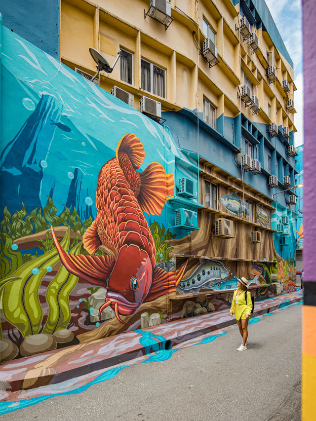 Jalan Alor Street Art แหล่งรวมสตรีทอาร์ตแห่ง KL