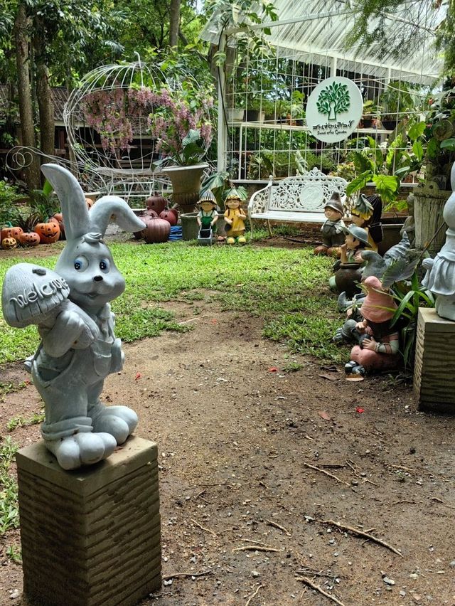 「泰國祕密花園」：拈花惹草、手工藝工作坊，喝咖啡休息