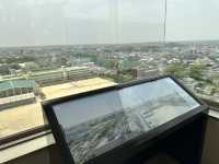 佐賀県佐賀市。佐賀県庁新館の最上階にある展望ホール『SAGA360』
