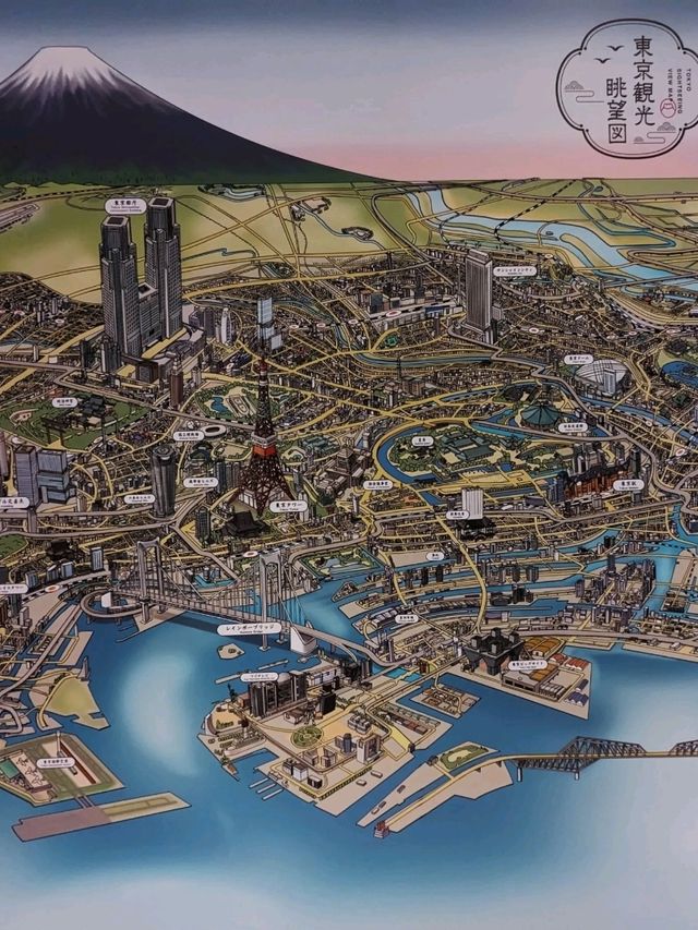 日本東京-免費高樓景觀台&光雕秀：東京都廳展望台