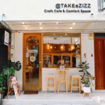 TAKE a ZIZZ Cafe คาเฟ่ลับๆสไตล์น่ารักแสนละมุน