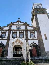 🇵🇹 Beautiful Gothic-style Church in Ponta Delgada 