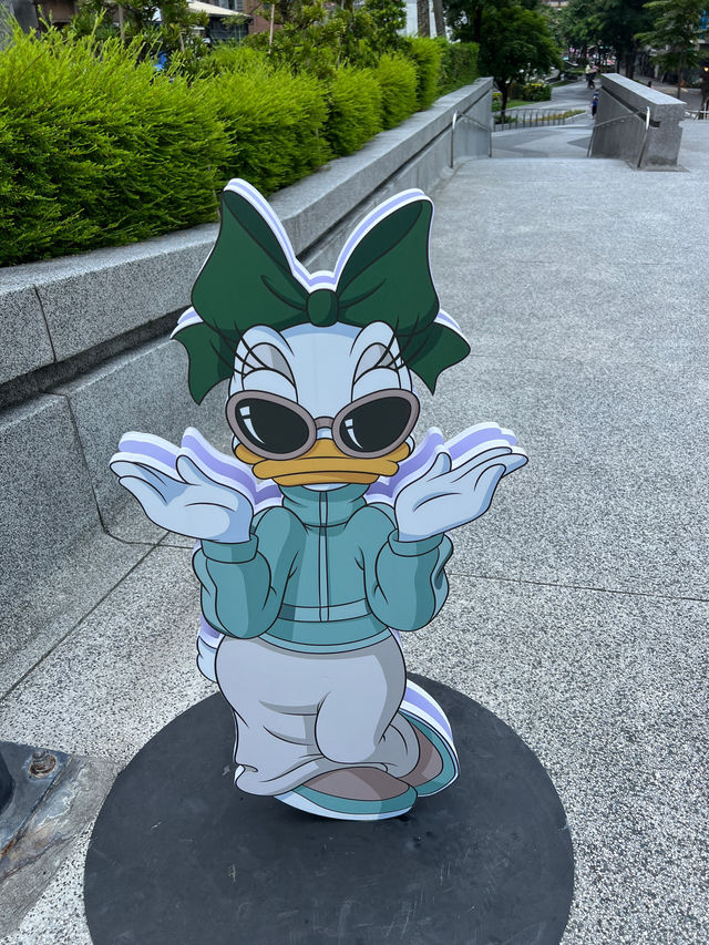 中山線形公園🤓7月打卡未必💕米奇與好友同大家見面🤪