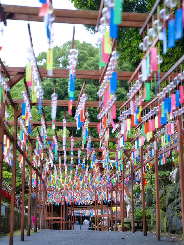 風鈴の音色とシャボン玉に癒される🥰奥地にひっそり佇む映え寺✨