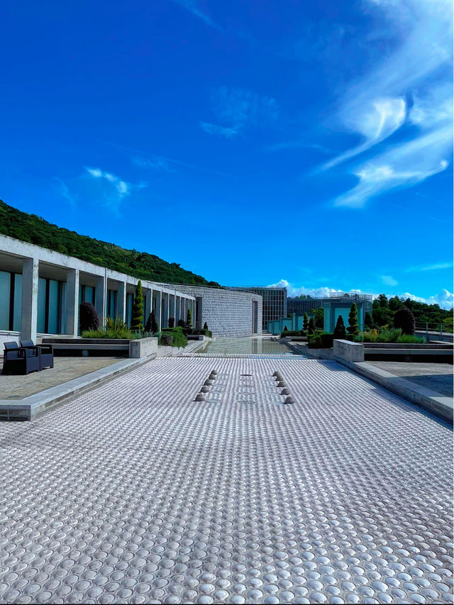 絶景❣️安藤忠雄氏プロデュースの百段苑☺️💐