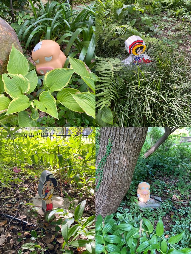 【宝塚】庭園の隠れキャラクター探し