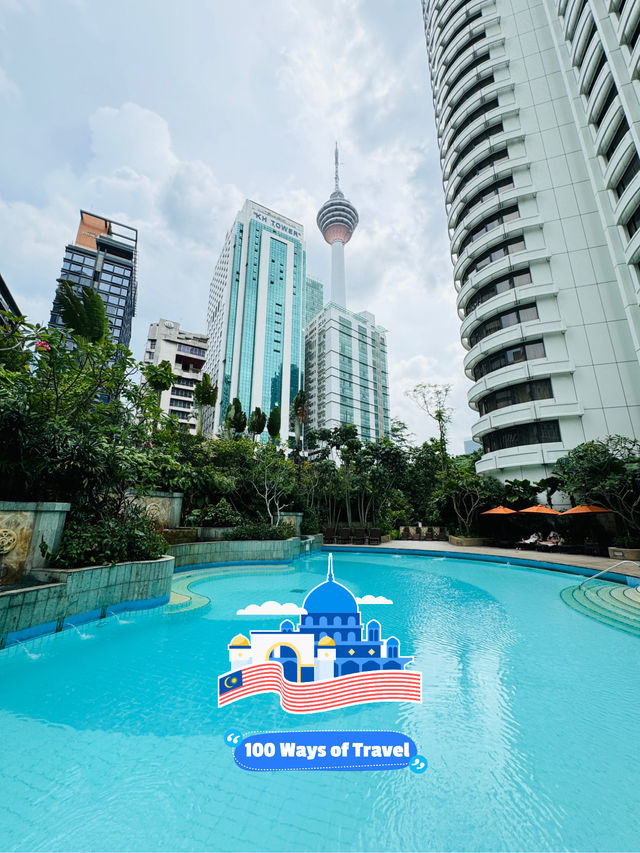 🇲🇾 Best pool view at Shangrila Kuala Lumpur