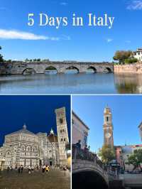 5 Day Itinerary for Italy: Venice, Rimini and Florence 🇮🇹