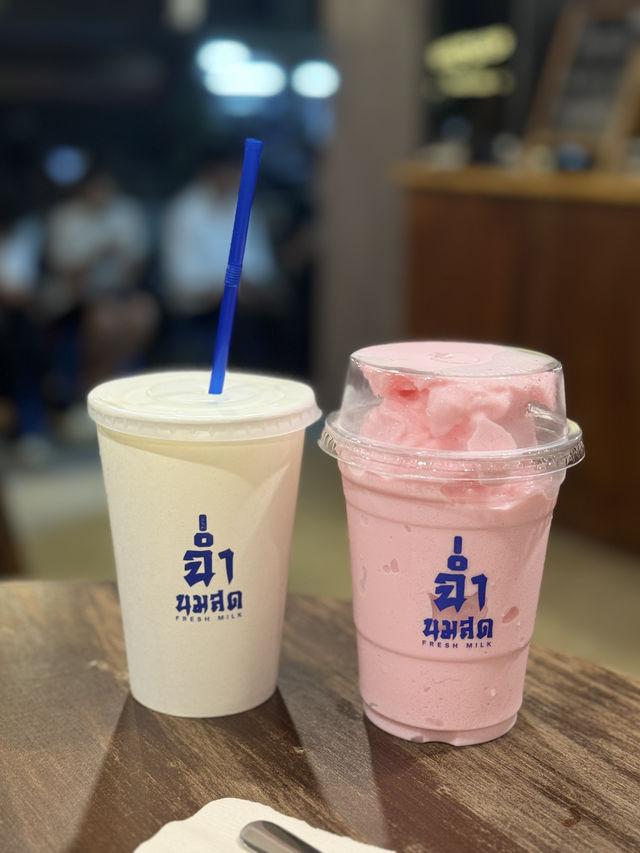 ฉ่ำนมสด 🥤 อร่อย ฉ่ำ สมชื่อ 🥐🥪🍞