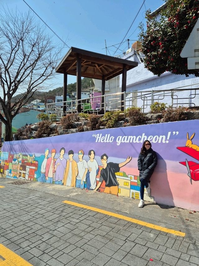 Colourful Gamcheon Cultural Village 🇰🇷