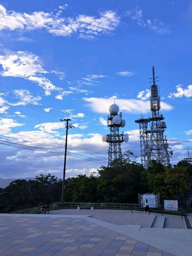 【眉山ロープウェイ山頂口展望台:徳島県徳島市】徳島市を一望できる絶景展望台✨