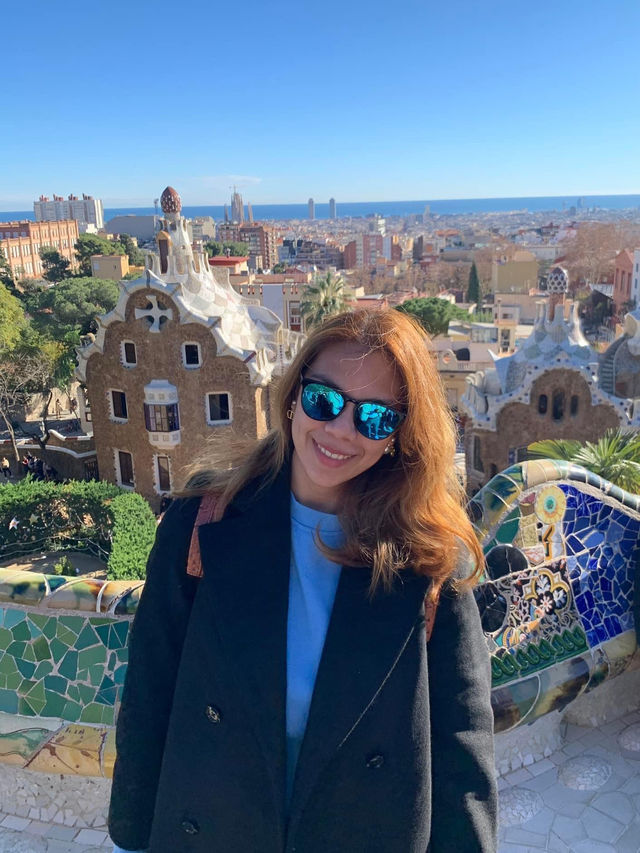 ❤️Stunning Park Guell-A MUST VISIT in Barcelona