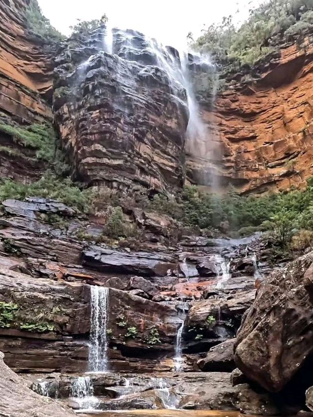 Wentworth Falls พิกัด เที่ยวน้ำตก ซิดนีย์ 