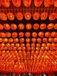 【台湾】無数の提灯が幻想的で美しすぎる台湾南部のお寺