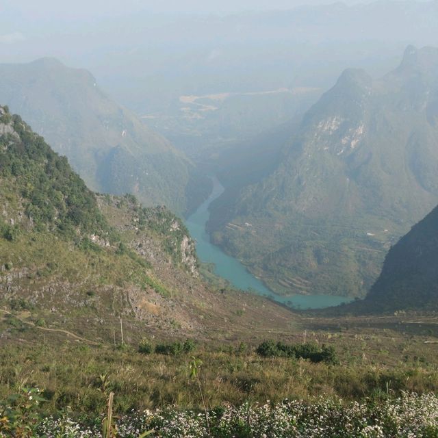 scary but beautiful roads near Meo Vac