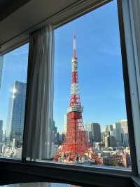 打開窗簾就能看見東京鐵塔的酒店😍🗼