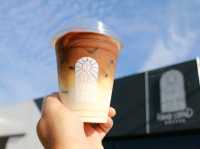 ทานกาแฟที่ Hand stand coffee 