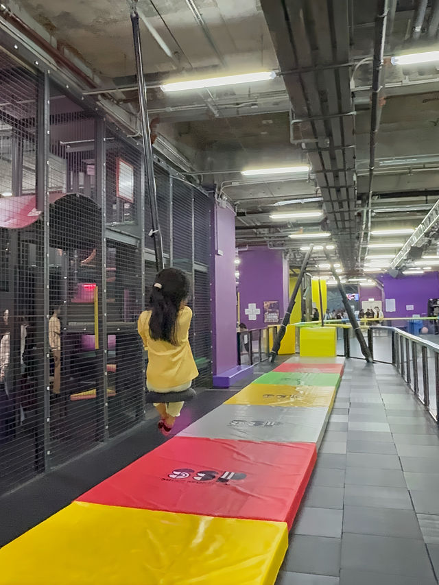 【聖誕親子好去處】超大室內場Super Sports Park，無懼天氣玩住做運動🥳