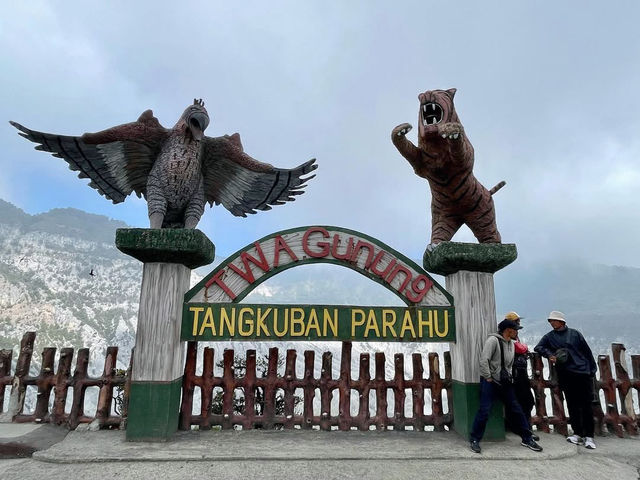 Thrilling Adventure at Tangkuban Perahu