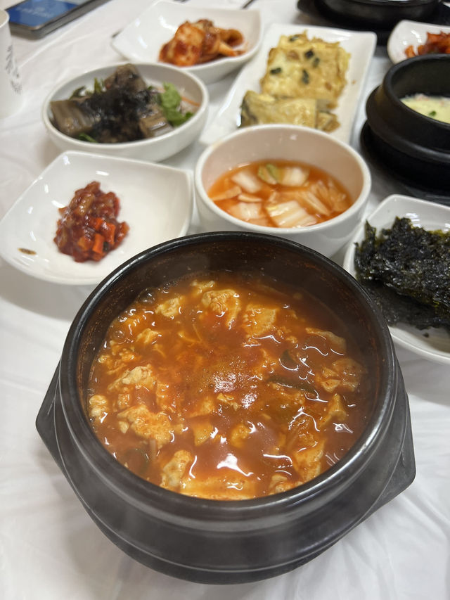 【韓国旅行】慶州／仏国寺近くのスンドゥブ専門店