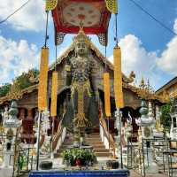 ชมศิลปะไทใหญ่ผสมศิลปะล้านนาที่วัดมิ่งเมือง
