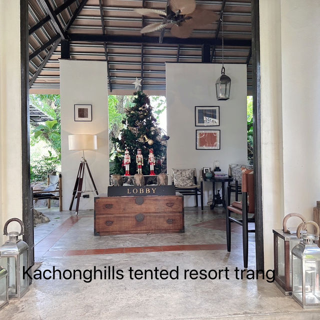 Kachonghills tented resort Trang