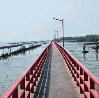 สะพานแดง จุดชมวิวปลาโลมา