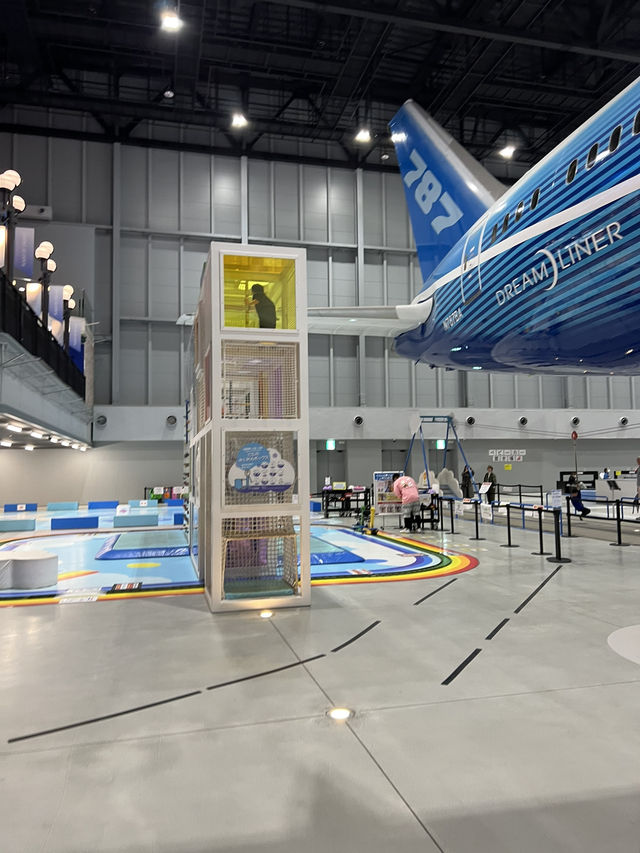 名古屋中部國際機場｜二航廈航空波音飛機樂園