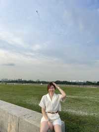 Marina Barrage ☁️ สวนลอยฟ้า บรรยากาศดีมาก
