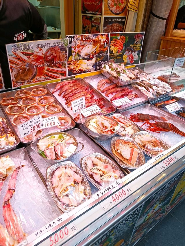 必到黑門市場食刺身