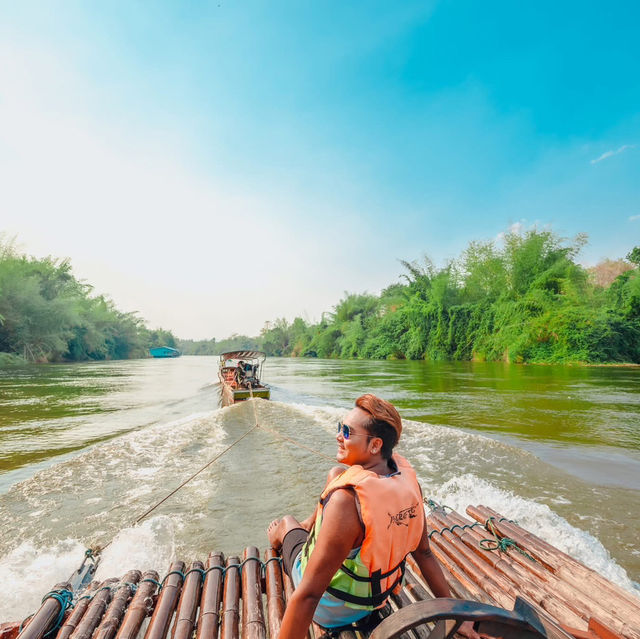 Binlha Raft Resort Kanchanaburi กาญจนบุรี 