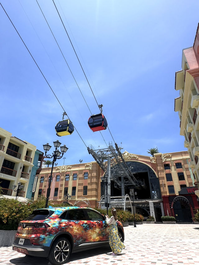絶景！ベトナム🇻🇳ニャチャンにあるヴィンパールケーブルカーで空の旅🚠