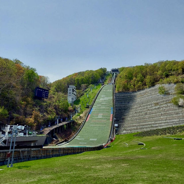 【札幌🇯🇵】冬季オリンピック会場の跡地❄️大倉山ジャンプ競技場