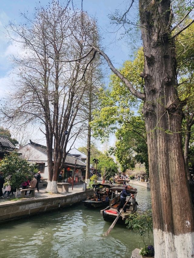 เที่ยวเมืองโบราณ Zhujiajiao Ancient Town 