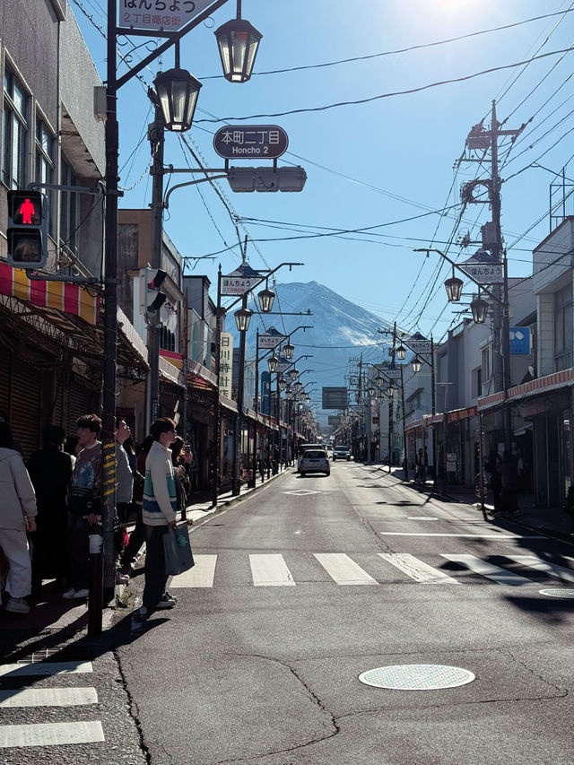 Honcho Street (Mt Fuji View)