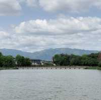 Lush Reflections: Fukada Pond