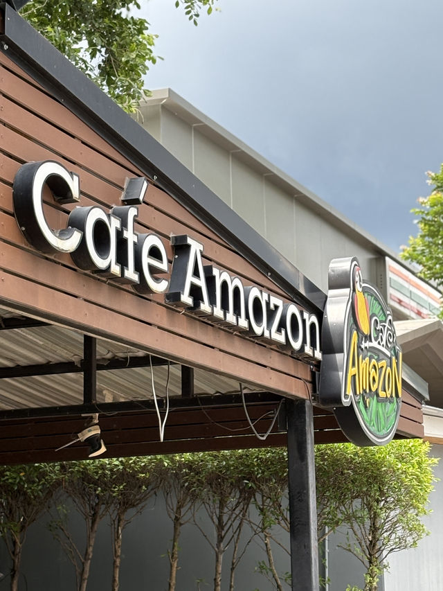 คาเฟ่อเมซอนสาขา ปตท. ทุ่งสง ตำบลปากแพรก 🦜✨🍵