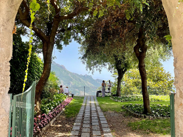 Springtime Coastline Drive in the Amalfi Coast