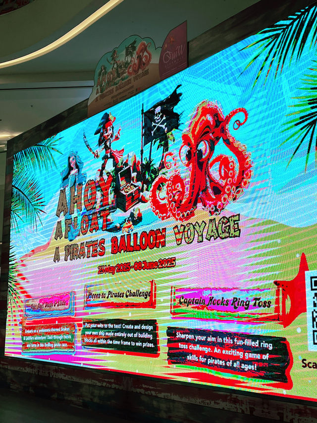 Sunday KL CityWalk: Discovering the Pirates Balloon Voyage at Quill City Mall