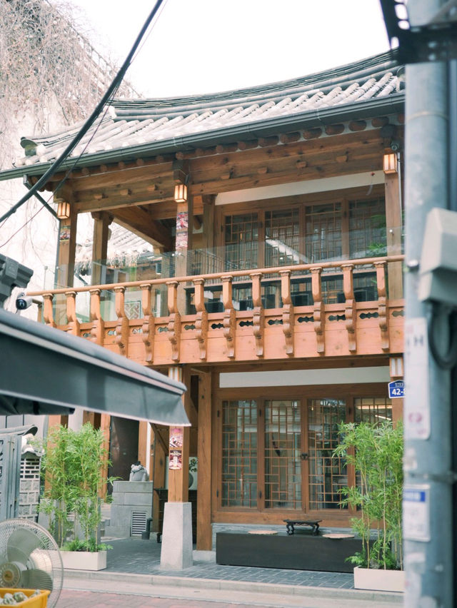 🎈🪭인사동 전통찻집 풍심당 한옥 카페